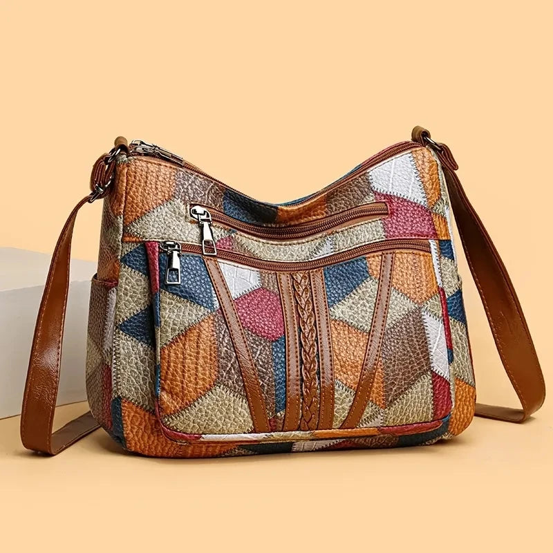 Maseste - Kadın Vintage Crossbody Çanta