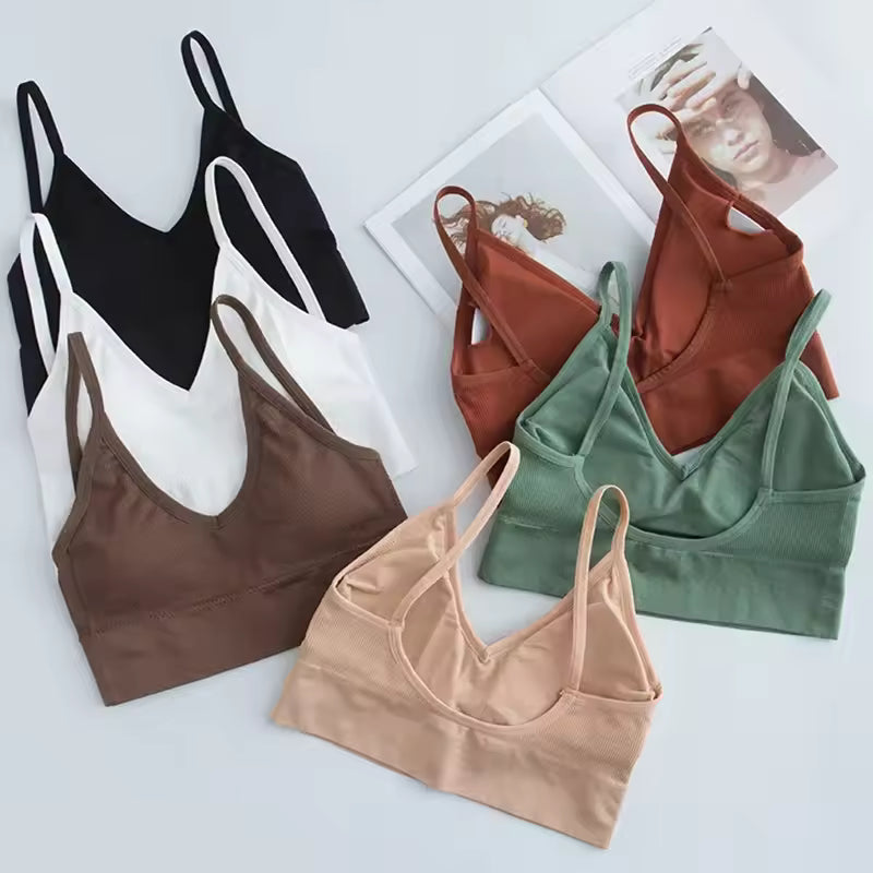 Mirelssa - Sade Dekolteli Crop