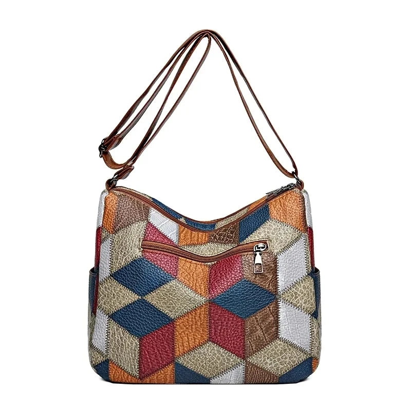Maseste - Kadın Vintage Crossbody Çanta