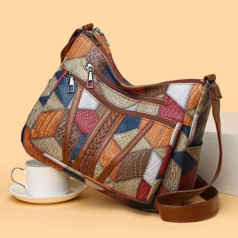 Maseste - Kadın Vintage Crossbody Çanta