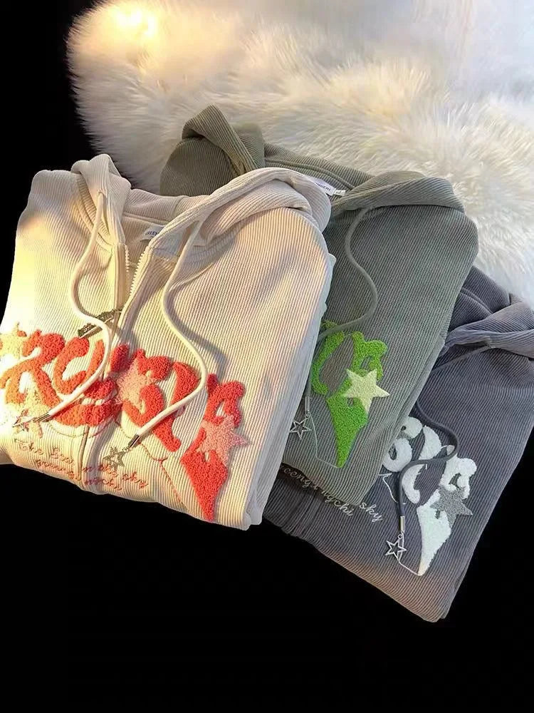 Nebula - Kapüşonlu zip sweatshirt