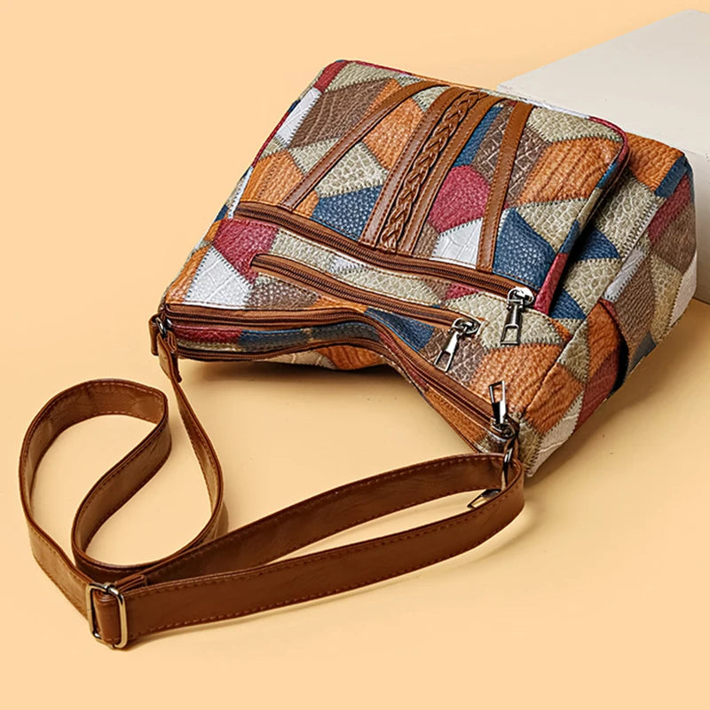 Maseste - Kadın Vintage Crossbody Çanta